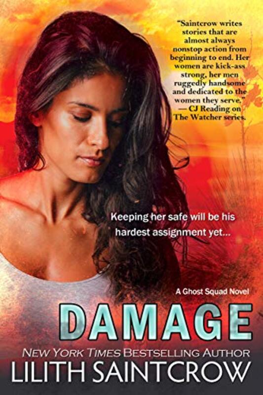 Book cover for "Damage" by Lilith Saintcrow
