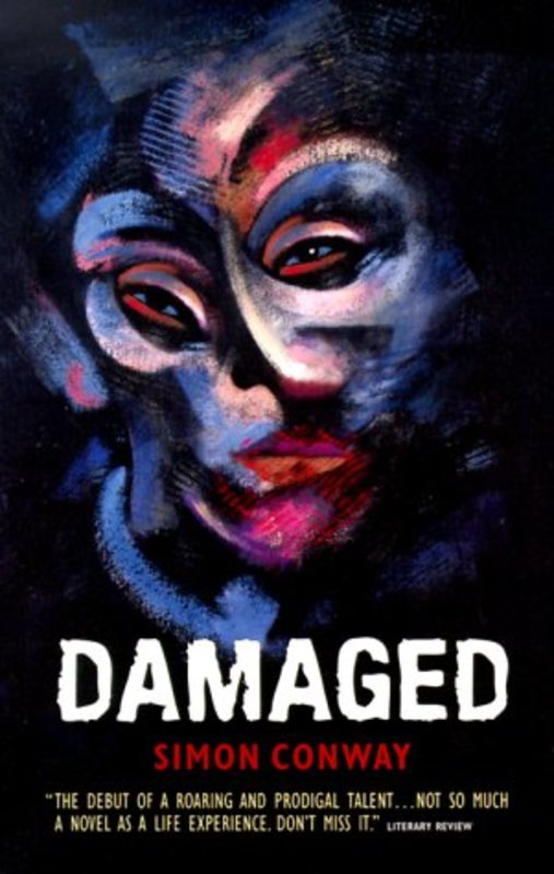 Book cover for "Damaged" by Simon Conway