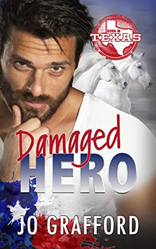 Book cover for "Damaged Hero" by Jo Grafford