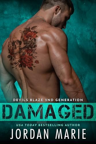 Book cover for "Damaged" by Jordan Marie