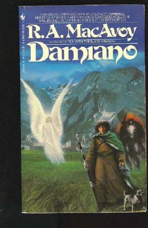 Book cover for "Damiano" by RA MacAvoy