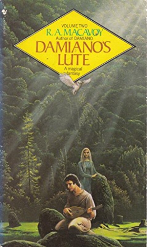 Book cover for "Damiano's Lute" by RA MacAvoy