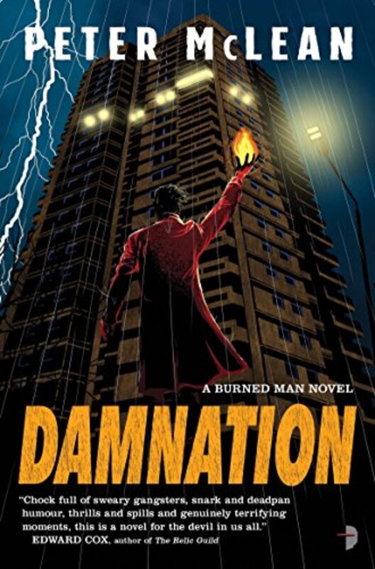 Book cover for "Damnation" by Peter McLean