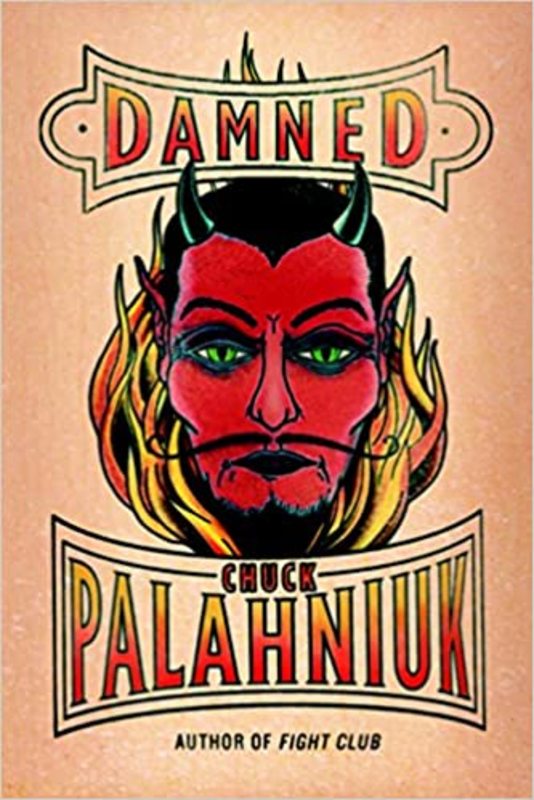 Book cover for "Damned" by Chuck Palahniuk