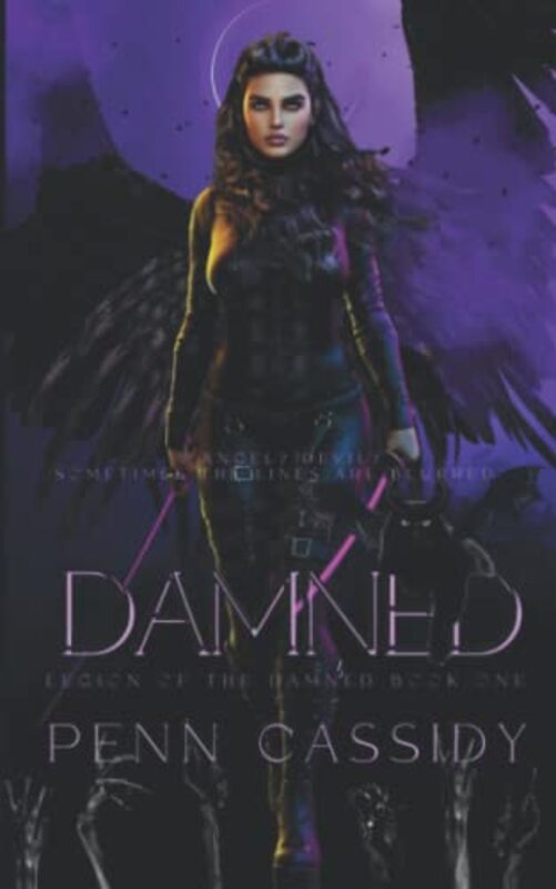 Book cover for "Damned" by Penn Cassidy