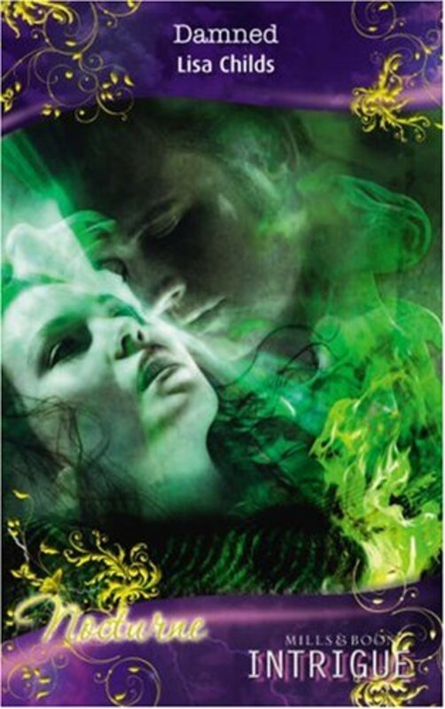 Book cover for "Damned" by Lisa Childs