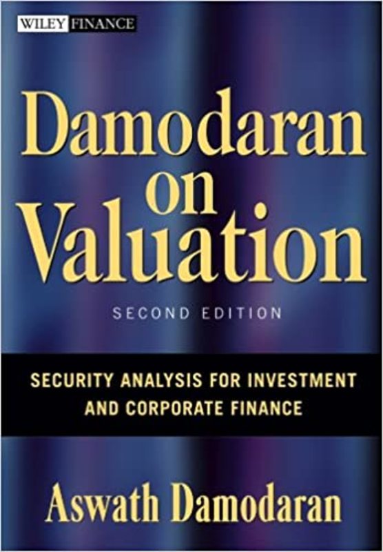 Book cover for "Damodaran on Valuation" by Aswath Damodaran