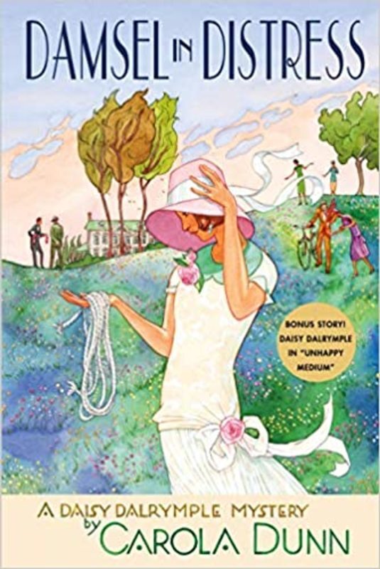 Book cover for "Damsel in Distress" by Carola Dunn