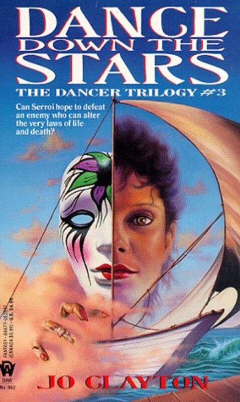 Book cover for "Dance Down the Stars" by Jo Clayton