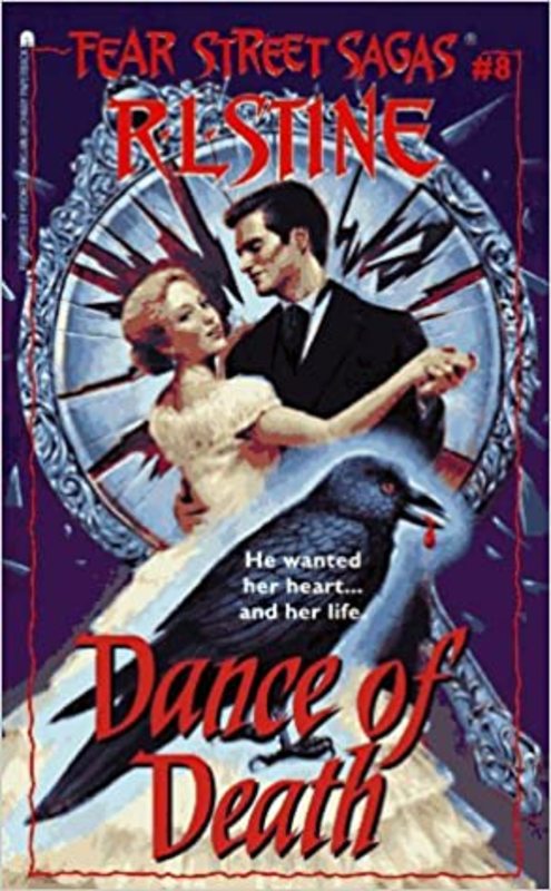 Book cover for "Dance of Death" by R.L. Stine