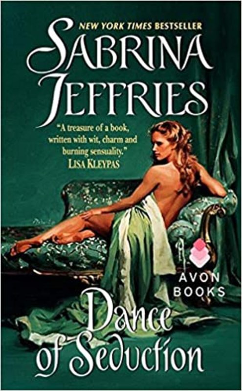Book cover for "Dance of Seduction" by Sabrina Jeffries