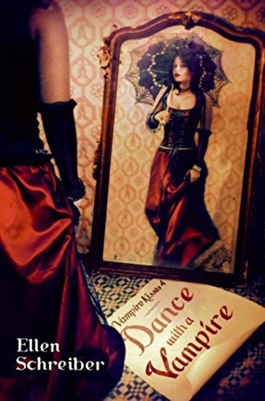 Book cover for "Dance with a Vampire" by Ellen Schreiber