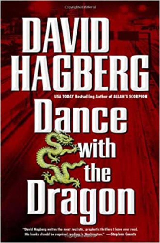 Book cover for "Dance with the Dragon" by David Hagberg