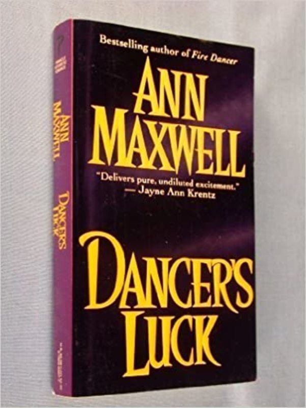 Book cover for "Dancer's Luck" by Elizabeth Lowell