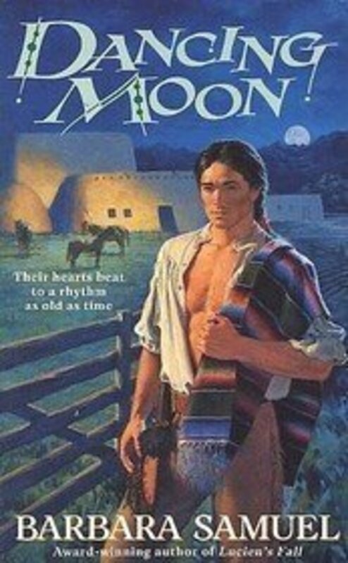 Book cover for "Dancing Moon" by Barbara Samuel