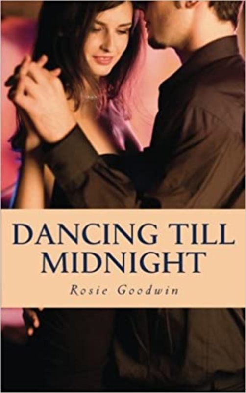 Book cover for "Dancing Till Midnight" by Rosie Goodwin