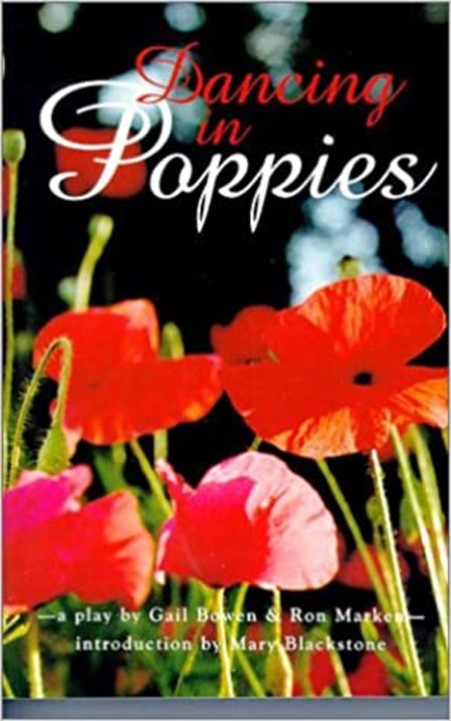 Book cover for "Dancing in Poppies" by Gail Bowen