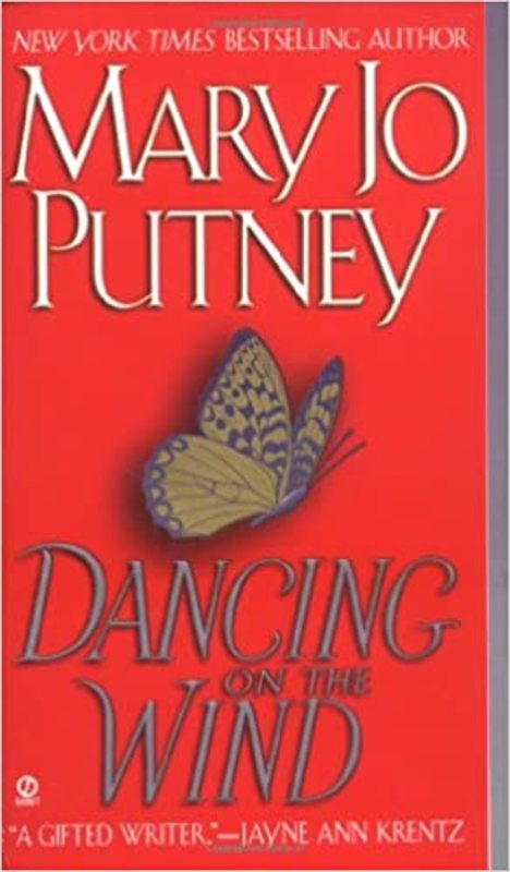 Book cover for "Dancing on the Wind" by Mary Jo Putney