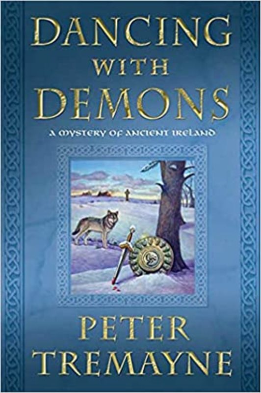Book cover for "Dancing with Demons" by Peter Tremayne