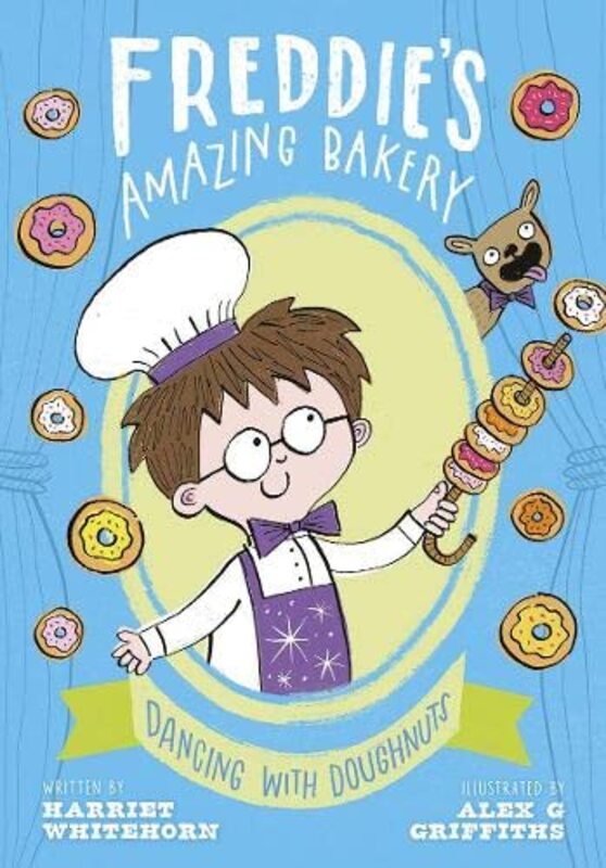 Book cover for "Dancing with Doughnuts" by Harriet Whitehorn