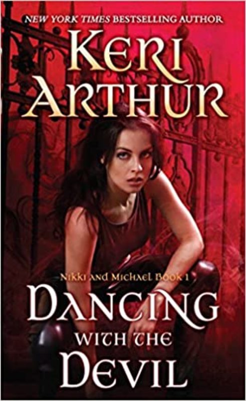 Book cover for "Dancing with the Devil" by Keri Arthur