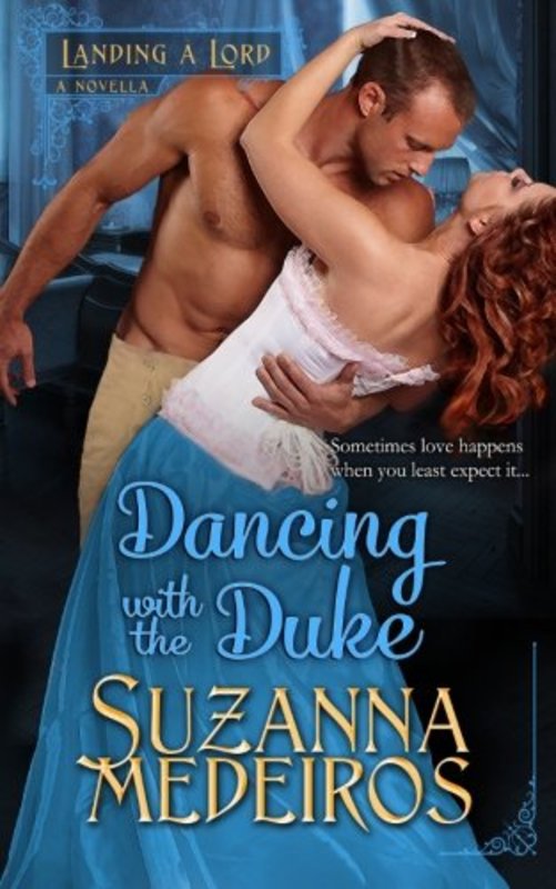 Book cover for "Dancing with the Duke" by Suzanna Medeiros