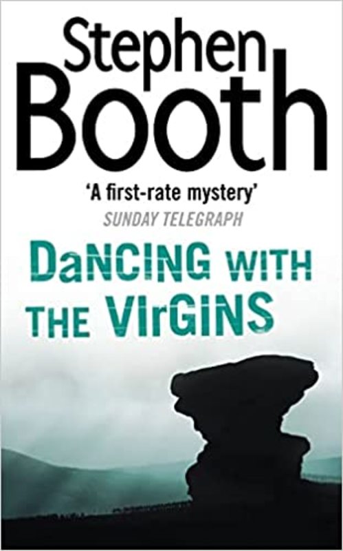 Book cover for "Dancing with the Virgins" by Stephen Booth