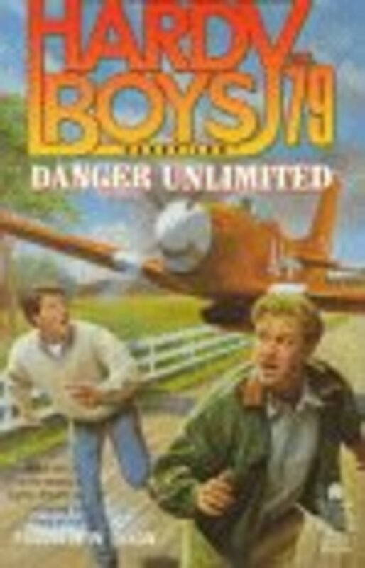 Book cover for "Danger Unlimited" by Franklin W Dixon