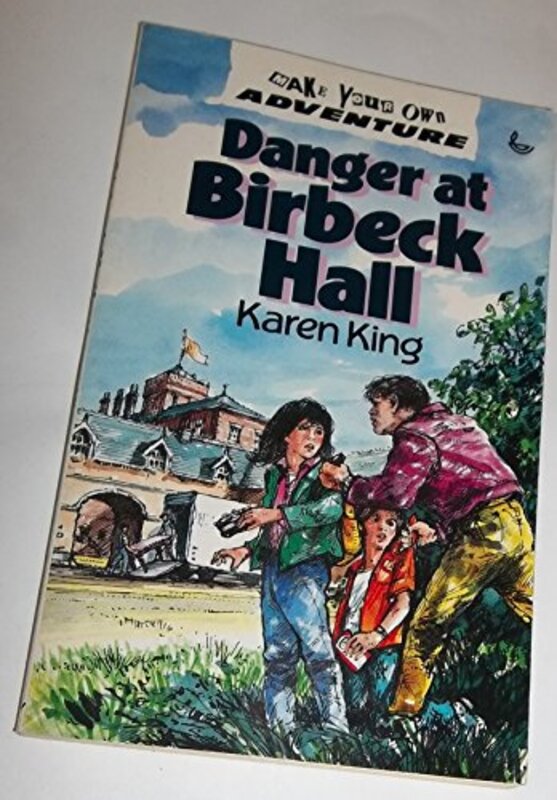Book cover for "Danger at Birbeck Hall" by Karen King