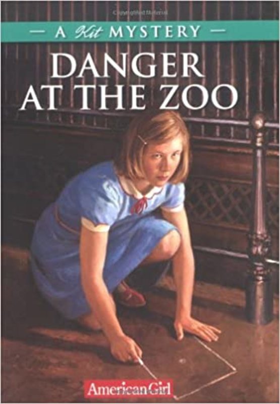 Book cover for "Danger at the Zoo" by Kathleen Ernst