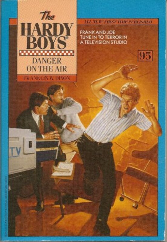 Book cover for "Danger on the Air" by Franklin W Dixon