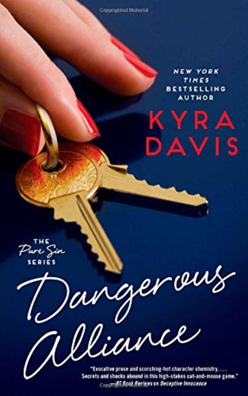 Book cover for "Dangerous Alliance" by Kyra Davis