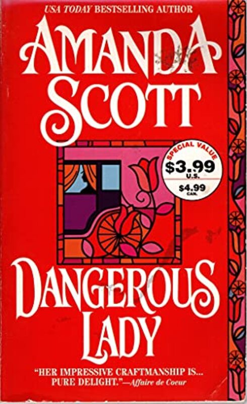 Book cover for "Dangerous Lady" by Lynne Scott Drennan