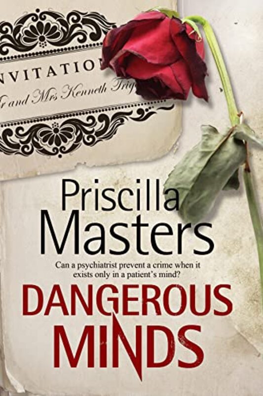 Book cover for "Dangerous Minds" by Priscilla Masters