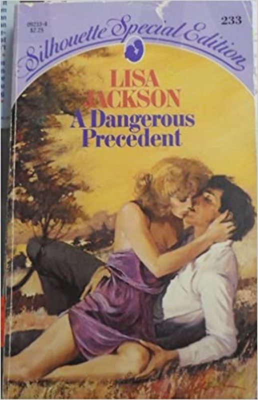 Book cover for "A Dangerous Precedent" by Lisa Jackson