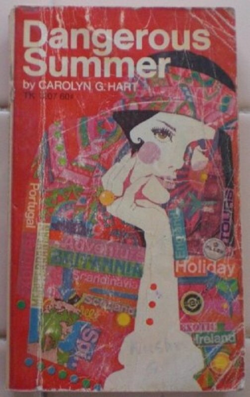 Book cover for "Dangerous Summer" by Carolyn G Hart
