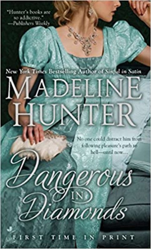 Book cover for "Dangerous in Diamonds" by Madeline Hunter