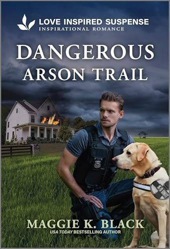 Book cover for "Dangerous Arson Trail" by Maggie K Black