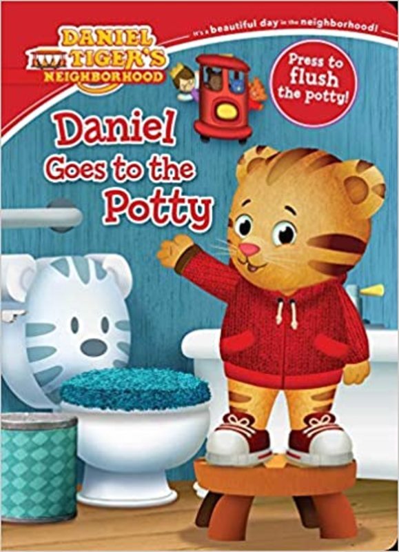 Book cover for "Daniel Goes to the Potty" by Maggie Testa