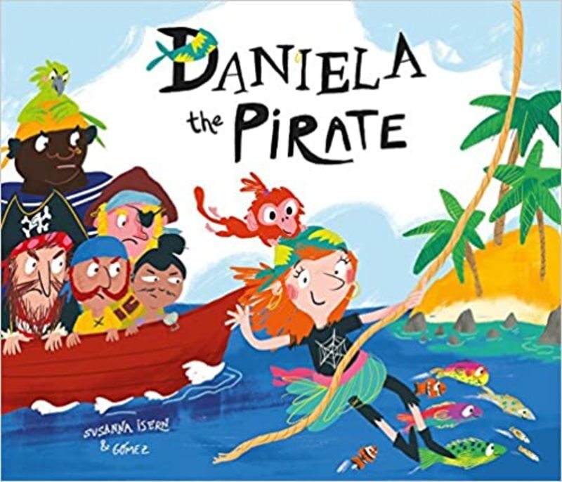 Book cover for "Daniela the Pirate" by Susanna Isern