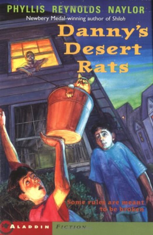 Book cover for "Danny's Desert Rats" by Phyllis Reynolds Naylor