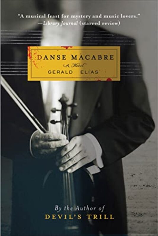 Book cover for "Danse Macabre" by Gerald Elias