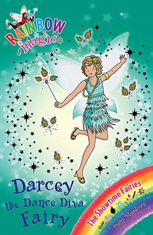 Book cover for "Darcey the Dance Diva Fairy" by Daisy Meadows