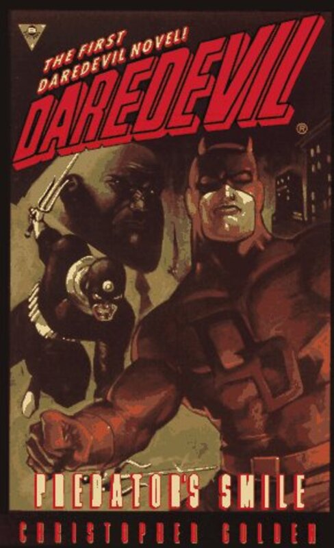 Book cover for "Daredevil" by Christopher Golden