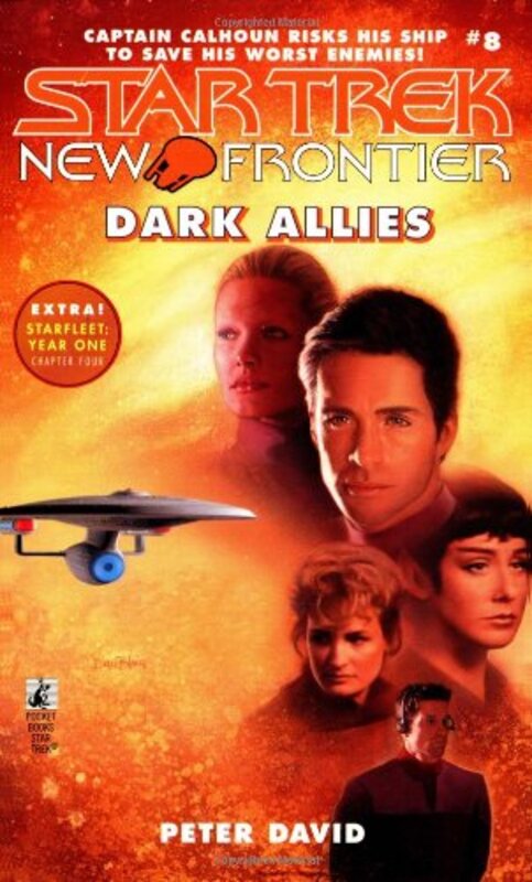 Book cover for "Dark Allies" by Peter David
