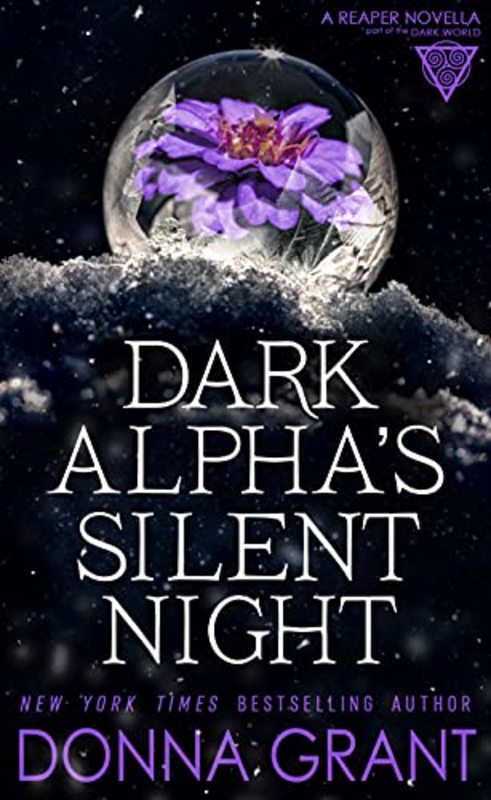 Book cover for "Dark Alpha's Silent Night" by Donna Grant