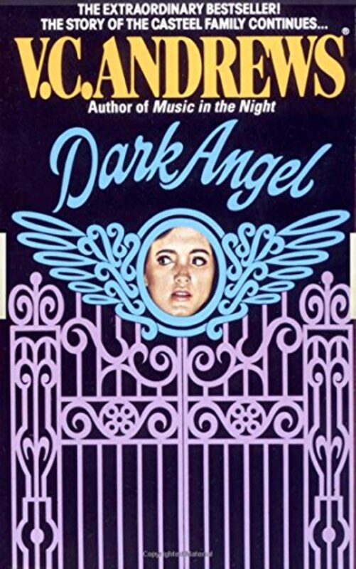 Book cover for "Dark Angel" by V C Andrews