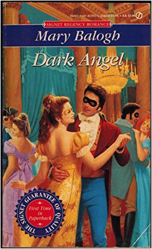 Book cover for "Dark Angel" by Mary Balogh