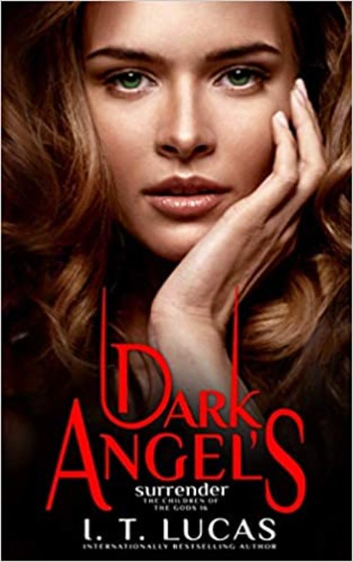 Book cover for "Dark Angel's Surrender" by I T Lucas