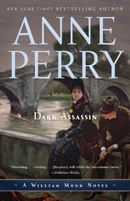 Book cover for "Dark Assassin" by Anne Perry